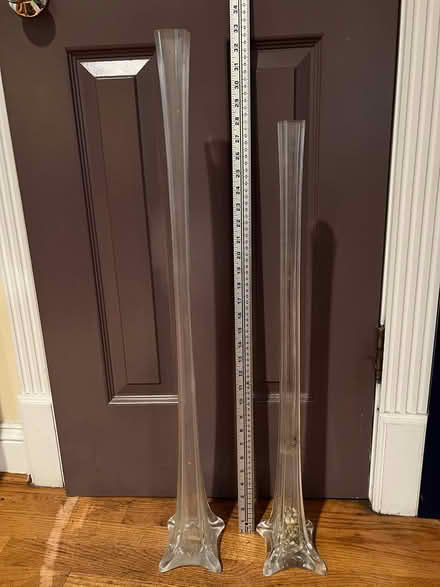 Photo of free Very tall glass vases (Columbia Heights) #1