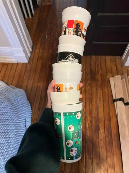 Photo of free Orioles cups (Capitol Hill by Lincoln park) #1