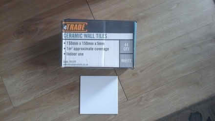 Photo of free white tiles (Haydock WA11) #1