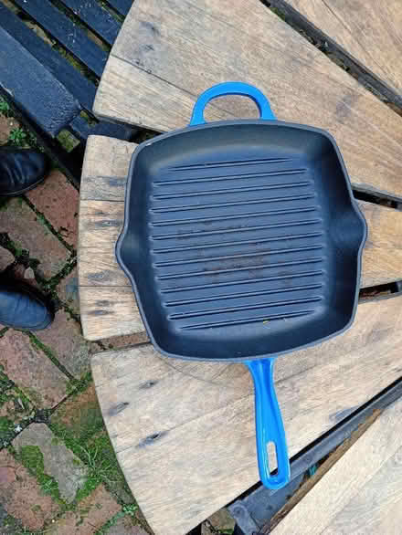 Photo of free Cast iron skillet very little use (Bletsoe MK44) #1