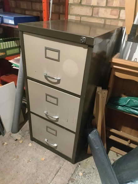 Photo of free 3 drawer filing cabinet (Church RG2) #4