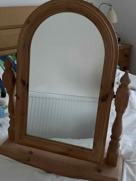 Photo of free Pine Dressing Table Mirror (TR7) #1