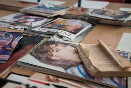 Photo of old magazines for artistic project (East Acton W3) #1