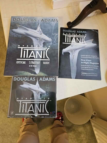 Photo of free Douglas Adams' Starship Titanic Game and books (Highworth SN6) #1