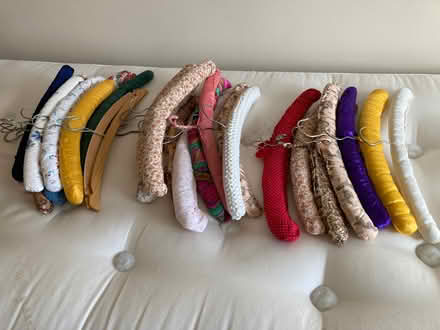 Photo of free Padded coat hangers. (Garsington OX44) #1