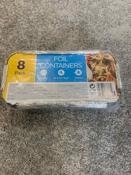 Photo of free 8 tinfoil dishes still wrapped (Emsworth) #1