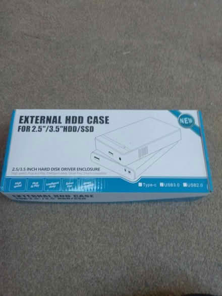 Photo of free External HDD case (Penrith CA11) #1