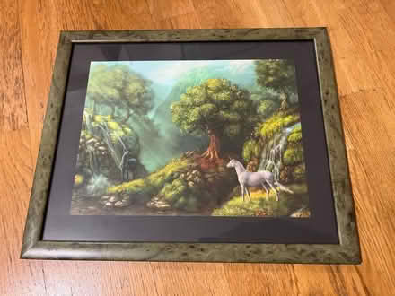 Photo of free Picture frame with art print (CB1) #1