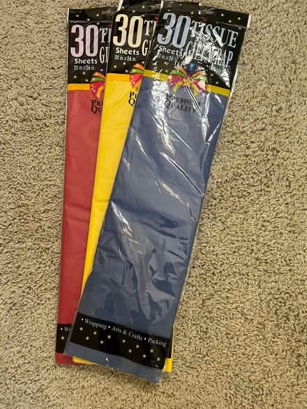 Photo of free Tissue gift wrap (southwest Sunnyvale) #1