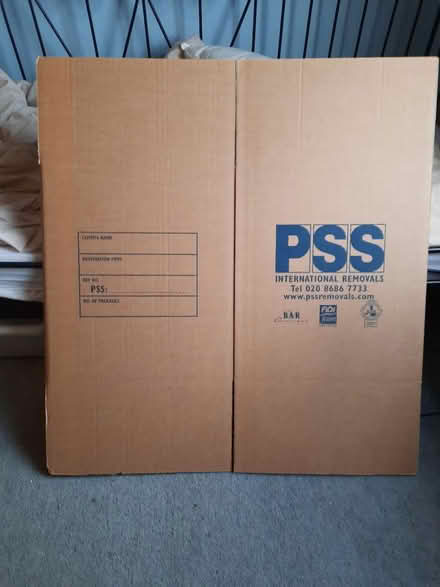Photo of free 3 cardboard packing boxes (Greenwich, SE10) #2