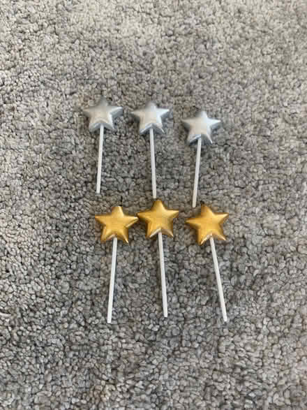 Photo of free 6 star candles used once (Emsworth) #1