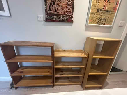 Photo of free Small wooden bookcases (Elephant & Castle SE17) #2