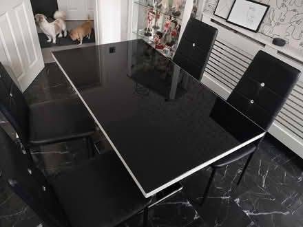 Photo of free Table and chairs (Stickport SK3) #1