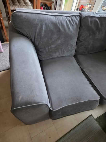 Photo of free Grey 2 seater sofa (MK41) #3