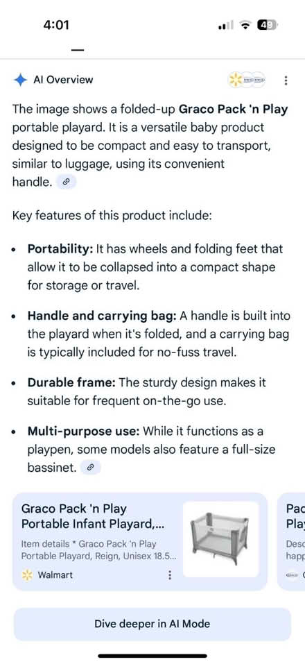 Photo of free Portable small child’s play pen (Valencia Avenue, Sunnyvale) #3