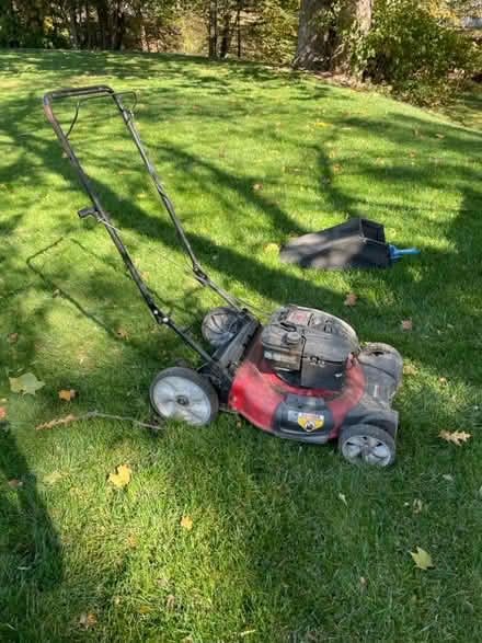 Photo of free 21” Yard Machine lawn mower (Riverdale) #3