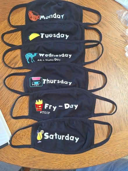 Photo of free Mon-Sat Face Masks (SR, Bret Harte, near Jackson's) #1