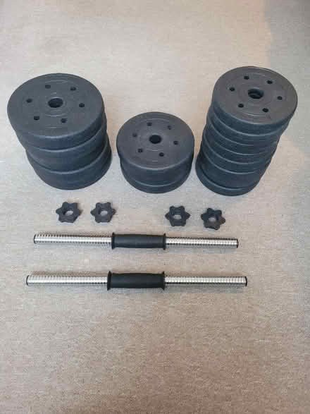 Photo of free Barbell weight set (NW5) #2