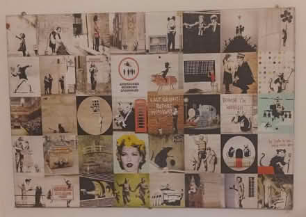 Photo of free Canvas Banksy print (Upper Sydenham SE26) #1