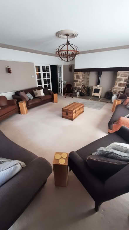 Photo of free Cream Carpet room size approx 5m x 5m (New Tupton S42) #1