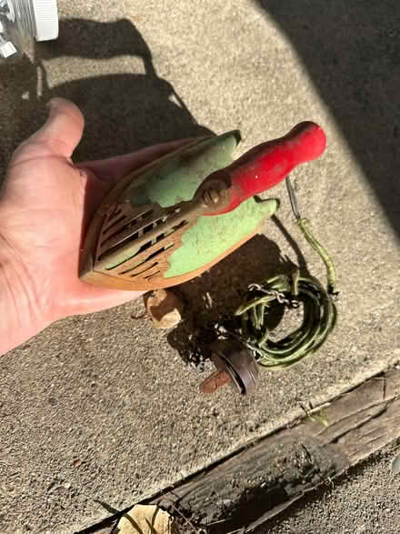 Photo of free Tiny antique iron (North San Leandro) #1