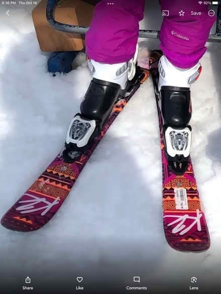 Photo of K2 76cm Luv Bug child’s skis (Alta Vista) #1
