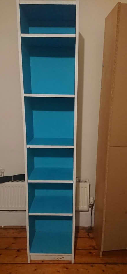 Photo of free Book shelf - sturdy narrow Ikea (Bruntsfield EH10) #1