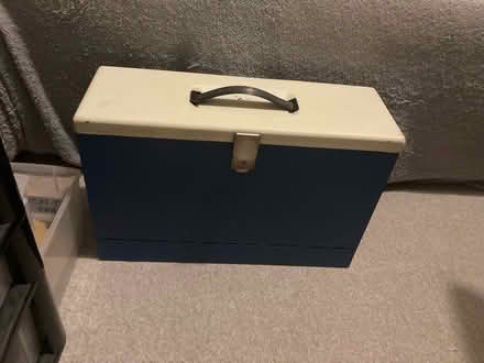 Photo of free Metal file organiser storage box (Beaconside ST16) #1