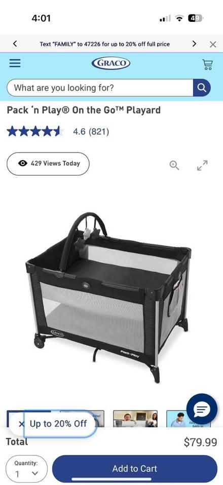 Photo of free Portable small child’s play pen (Valencia Avenue, Sunnyvale) #1