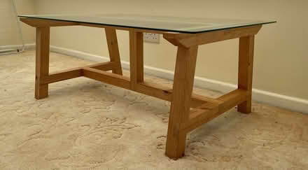 Photo of free Handmade glass top low table (Exmouth EX8) #2