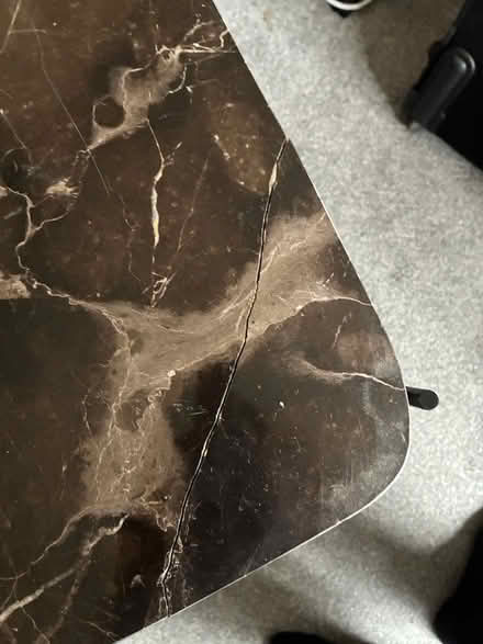 Photo of free Marble top side table (Lewisham, SE13) #2
