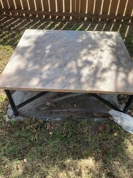 Photo of free Italian marble table (Tallahassee, Southwood) #1