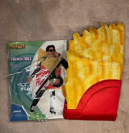 Photo of free French fries Halloween costume (Parsippany, NJ) #1