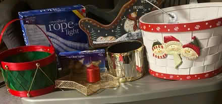Photo of free Asstd holiday items (Somerset, NJ, off DeMott Lane) #1