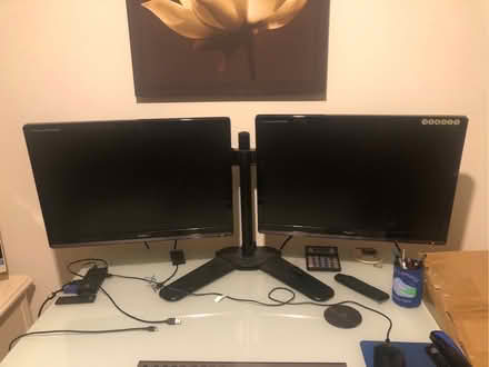 Photo of free Twin 22” PC Monitors (North Bretton) #1