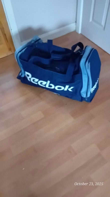 Photo of free Navy Reebok sports holdall (Egremont CA22) #1