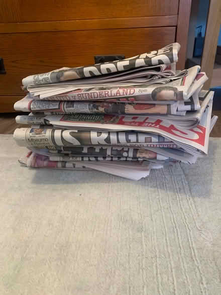 Photo of free Pile of newspapers (Pagham PO21) #1