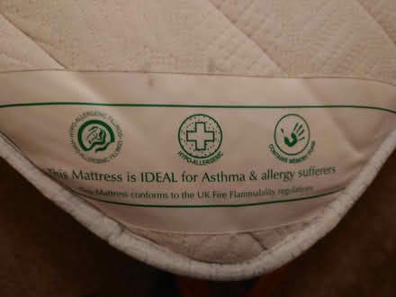 Photo of free Double bed (wooden frame + mattress) (Penrith CA11) #3