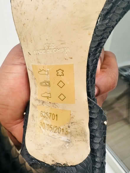 Photo of free Size 5/38 High Heels (Bartley Green B32) #4