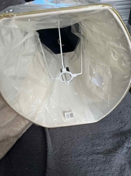 Photo of free Cream lampshade (Paisley PA2) #2