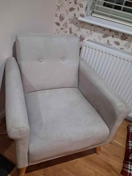 Photo of free Light grey occasional chair (The Windmill WS15) #2