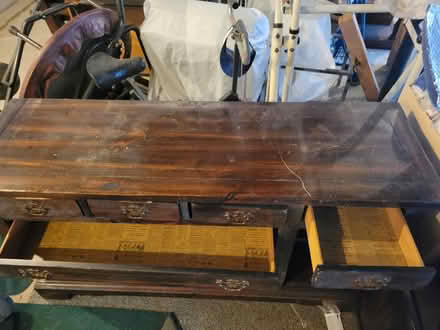 Photo of free Large dresser and mirror set (Willis) #3