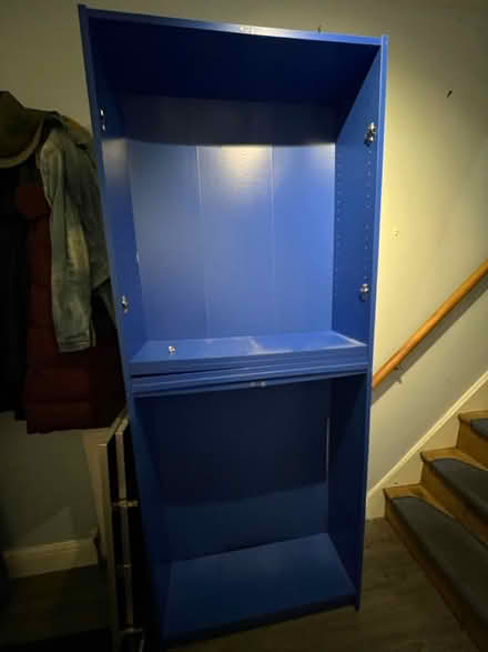 Photo of free Blue IKEA book shelf (Wembley HA9) #1