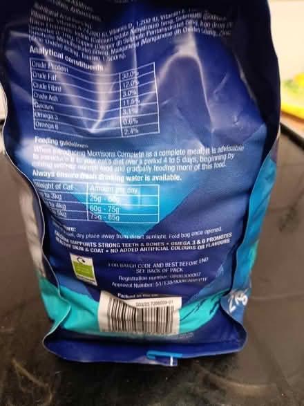Photo of free Dry cat food (Soho WC2H) #3