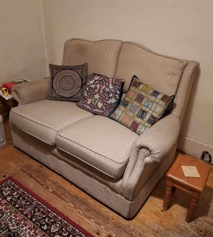 Photo of free 2 seater sofa (Oakdale BH15) #3