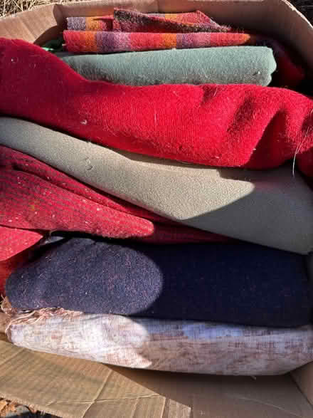 Photo of free Box of wool fabric (North San Leandro) #1