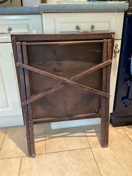 Photo of free Folding card table (Reigate RH2 9JN) #4