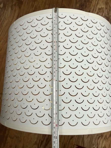 Photo of free White lamp shade with copper inside (Ruislip UB10) #4