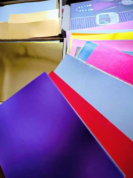 Photo of free Assorted size Foil/Metallic/Satin type Card (Walton-on-Thames KT12) #1