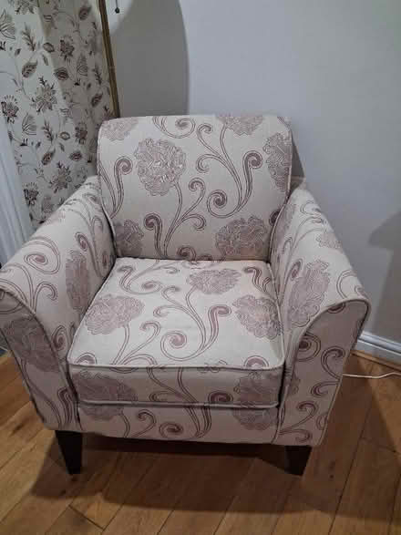Photo of free Rose & Grey occasional chair (The Windmill WS15) #1